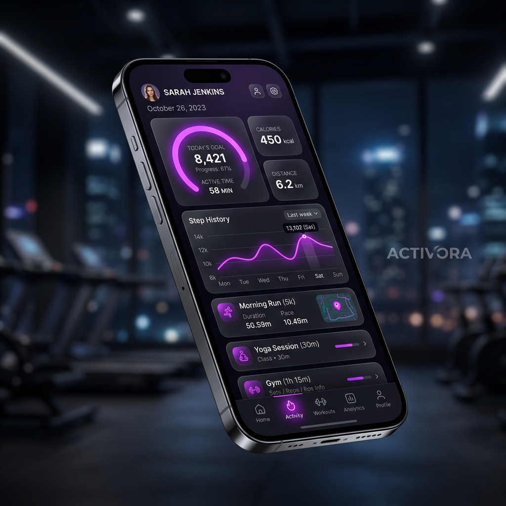 Aura Fitness Mobile App
